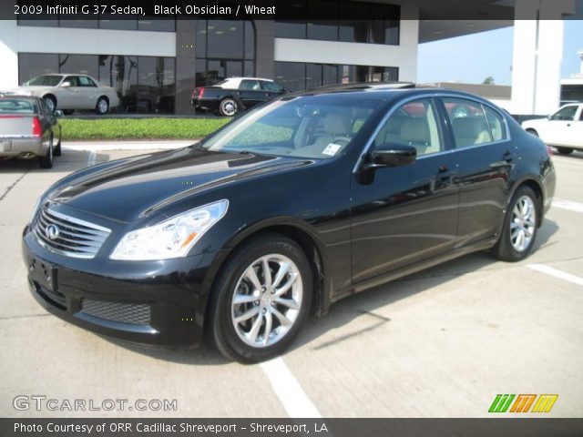 2009 Infiniti G 37 Sedan in Black Obsidian