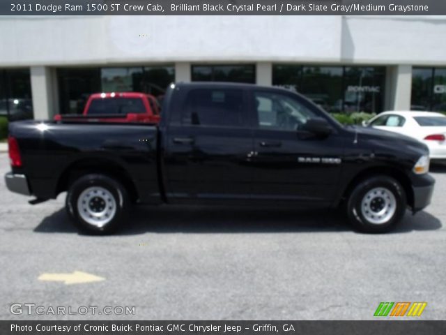 2011 Dodge Ram 1500 ST Crew Cab in Brilliant Black Crystal Pearl