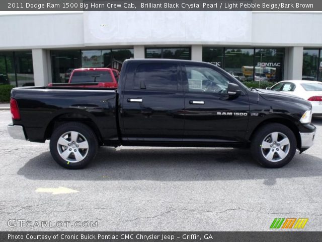 2011 Dodge Ram 1500 Big Horn Crew Cab in Brilliant Black Crystal Pearl