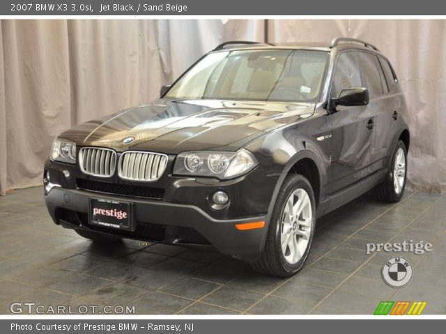 2007 BMW X3 3.0si in Jet Black