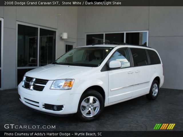 2008 Dodge Grand Caravan SXT in Stone White