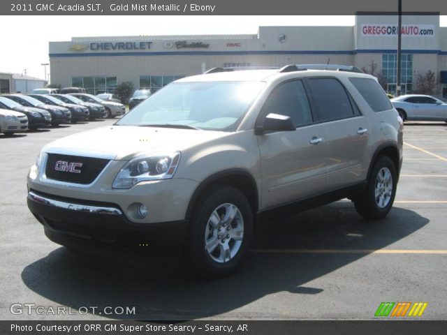 2011 GMC Acadia SLT in Gold Mist Metallic