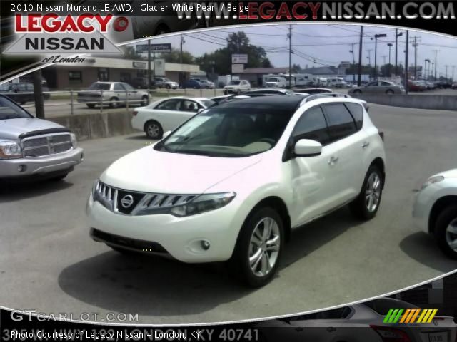 2010 Nissan murano gross vehicle weight