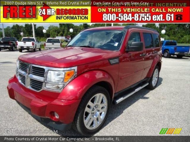 2007 Dodge Nitro SLT in Inferno Red Crystal Pearl