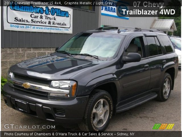 2007 Chevrolet TrailBlazer LS 4x4 in Graphite Metallic