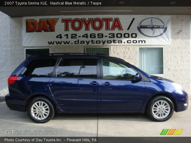2007 Toyota Sienna XLE in Nautical Blue Metallic