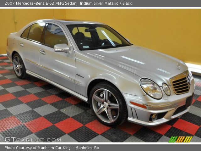 2007 Mercedes-Benz E 63 AMG Sedan in Iridium Silver Metallic