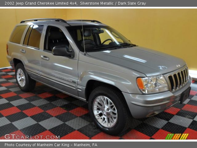 2002 Jeep Grand Cherokee Limited 4x4 in Silverstone Metallic