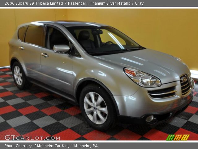 2006 Subaru B9 Tribeca Limited 7 Passenger in Titanium Silver Metallic