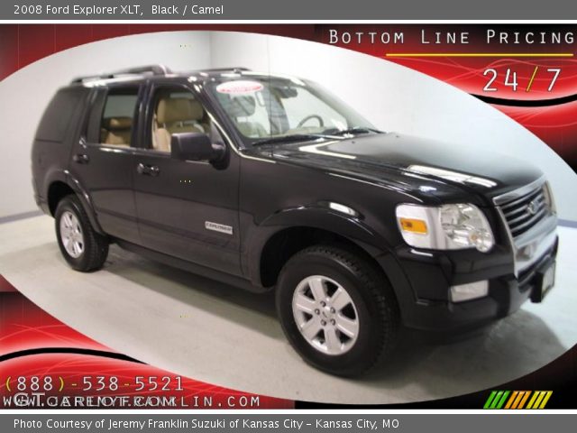 2008 Ford Explorer XLT in Black