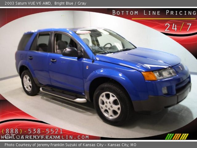 2003 Saturn VUE V6 AWD in Bright Blue