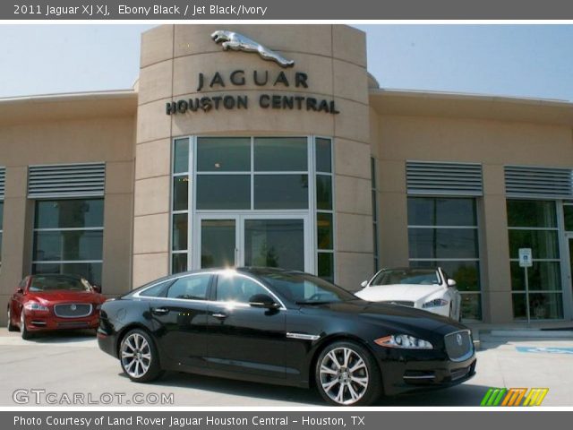 2011 Jaguar XJ XJ in Ebony Black
