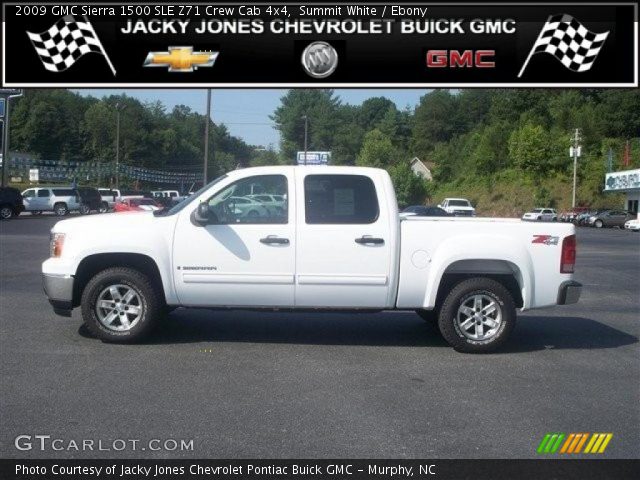 2009 GMC Sierra 1500 SLE Z71 Crew Cab 4x4 in Summit White