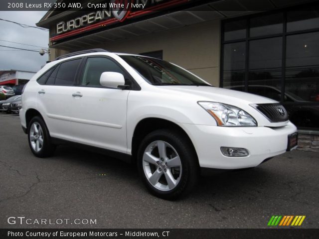 2008 Lexus RX 350 AWD in Crystal White
