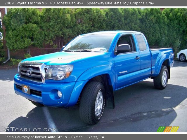 2009 Toyota Tacoma V6 TRD Access Cab 4x4 in Speedway Blue Metallic