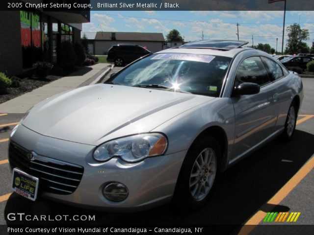 2005 Chrysler Sebring Coupe in Brilliant Silver Metallic