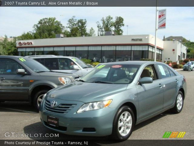 2007 Toyota Camry LE in Aloe Green Metallic