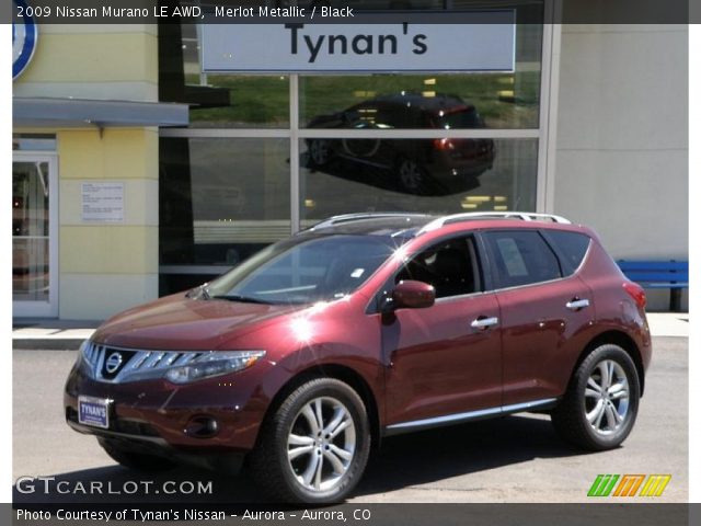 2009 Nissan Murano LE AWD in Merlot Metallic
