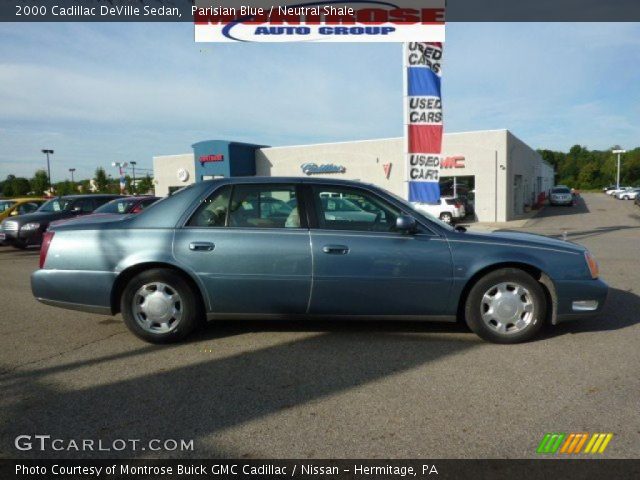 2000 Cadillac DeVille Sedan in Parisian Blue