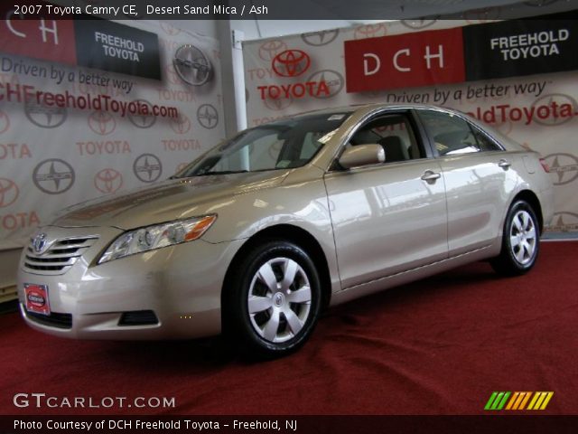 2007 Toyota Camry CE in Desert Sand Mica