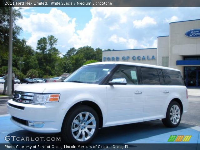 2011 Ford Flex Limited in White Suede