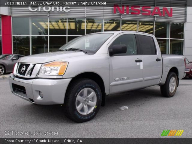 2010 Nissan Titan SE Crew Cab in Radiant Silver