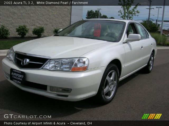 2003 Acura TL 3.2 in White Diamond Pearl