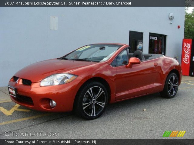 2007 Mitsubishi Eclipse Spyder GT in Sunset Pearlescent