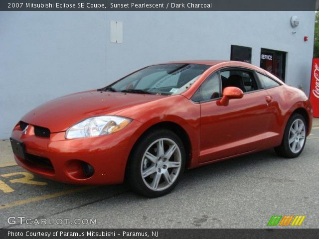 2007 Mitsubishi Eclipse SE Coupe in Sunset Pearlescent