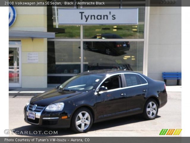 2008 Volkswagen Jetta SE Sedan in Black