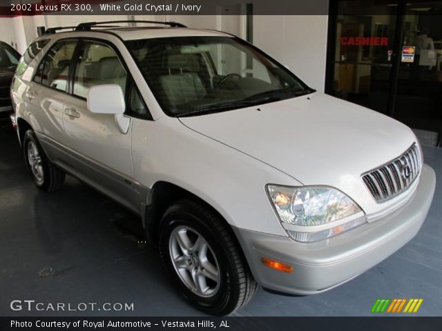 2002 Lexus RX 300 in White Gold Crystal