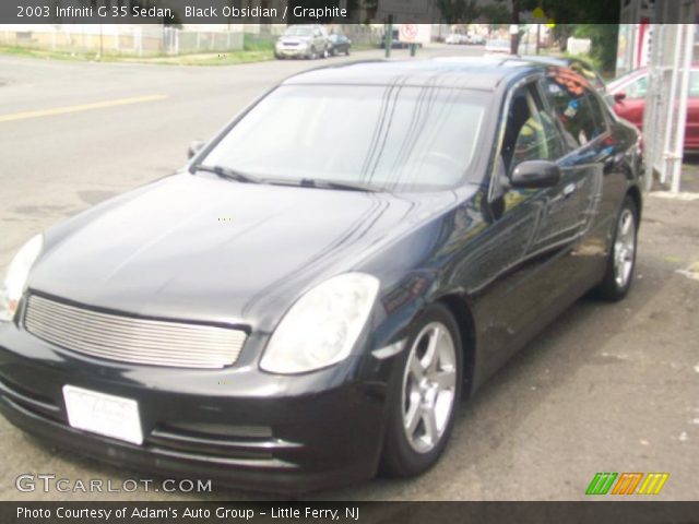2003 Infiniti G 35 Sedan in Black Obsidian