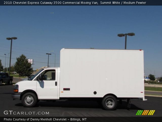 2010 Chevrolet Express Cutaway 3500 Commercial Moving Van in Summit White