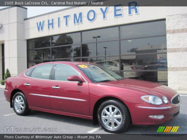 2005 Buick LaCrosse CXL in Cardinal Red Metallic
