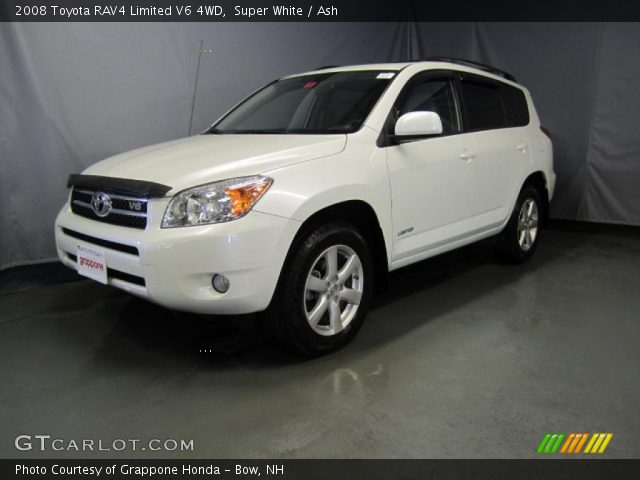2008 Toyota RAV4 Limited V6 4WD in Super White
