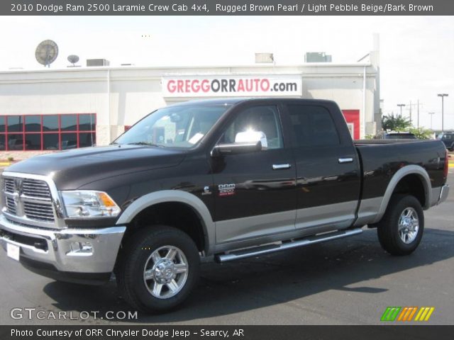 2010 Dodge Ram 2500 Laramie Crew Cab 4x4 in Rugged Brown Pearl