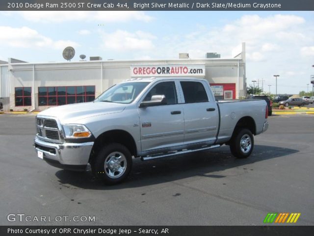 2010 Dodge Ram 2500 ST Crew Cab 4x4 in Bright Silver Metallic