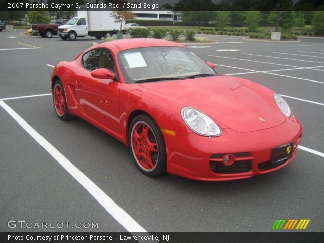 2007 Porsche Cayman S in Guards Red