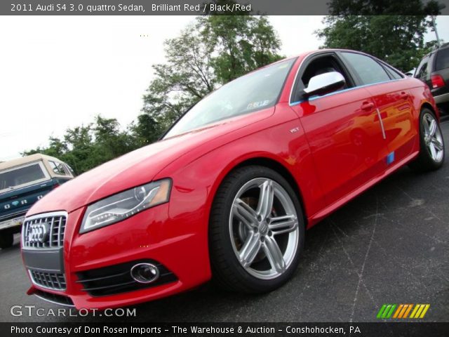 2011 Audi S4 3.0 quattro Sedan in Brilliant Red