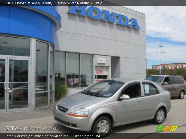 2004 Chevrolet Aveo Sedan in Galaxy Silver Metallic