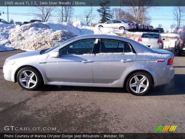 2005 Acura TL 3.2 in Satin Silver Metallic