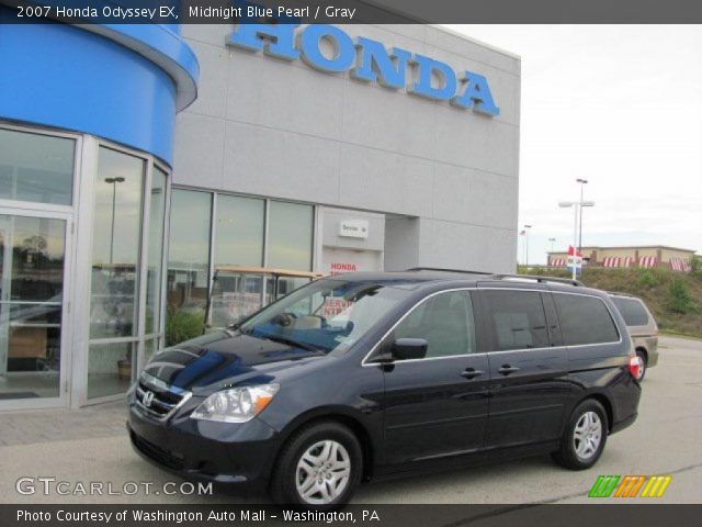 2007 Honda Odyssey EX in Midnight Blue Pearl