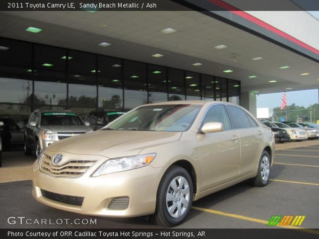 2011 Toyota Camry LE in Sandy Beach Metallic