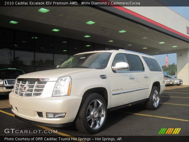 2010 Cadillac Escalade ESV Premium AWD in White Diamond