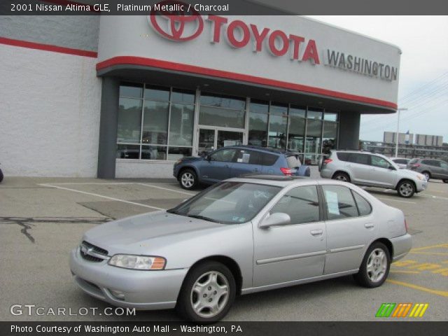2001 Nissan Altima GLE in Platinum Metallic
