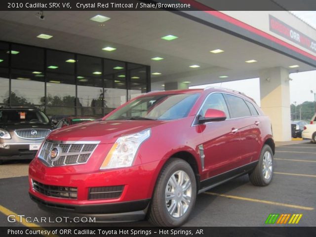 2010 Cadillac SRX V6 in Crystal Red Tintcoat