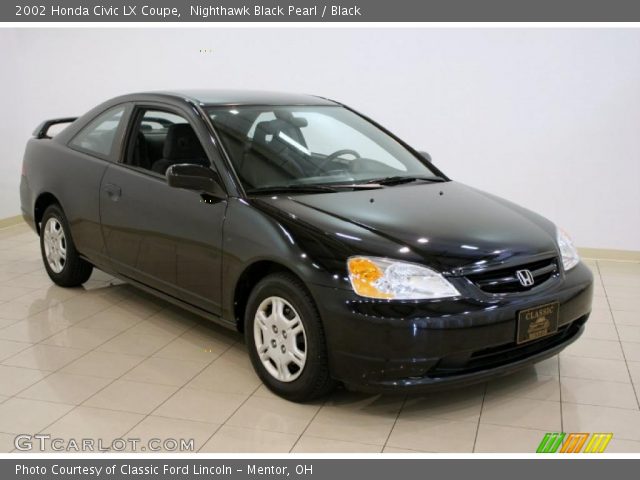 2002 Black honda civic lx #2