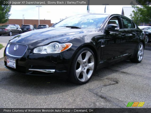 2009 Jaguar XF Supercharged in Ebony Black