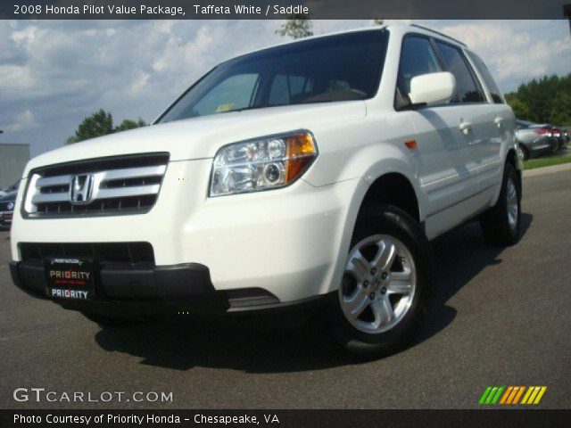 2008 Honda Pilot Value Package in Taffeta White