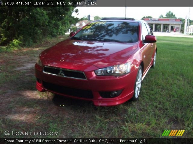 2009 Mitsubishi Lancer GTS in Rally Red Pearl